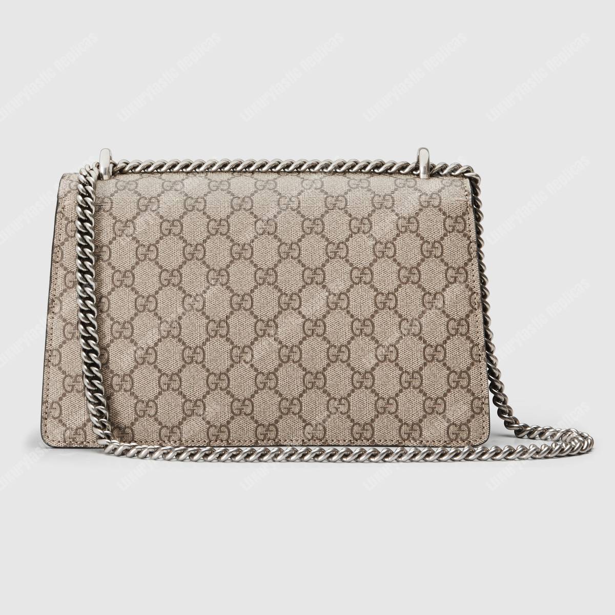 G*u*i dionysus small gg shoulder bag beige black