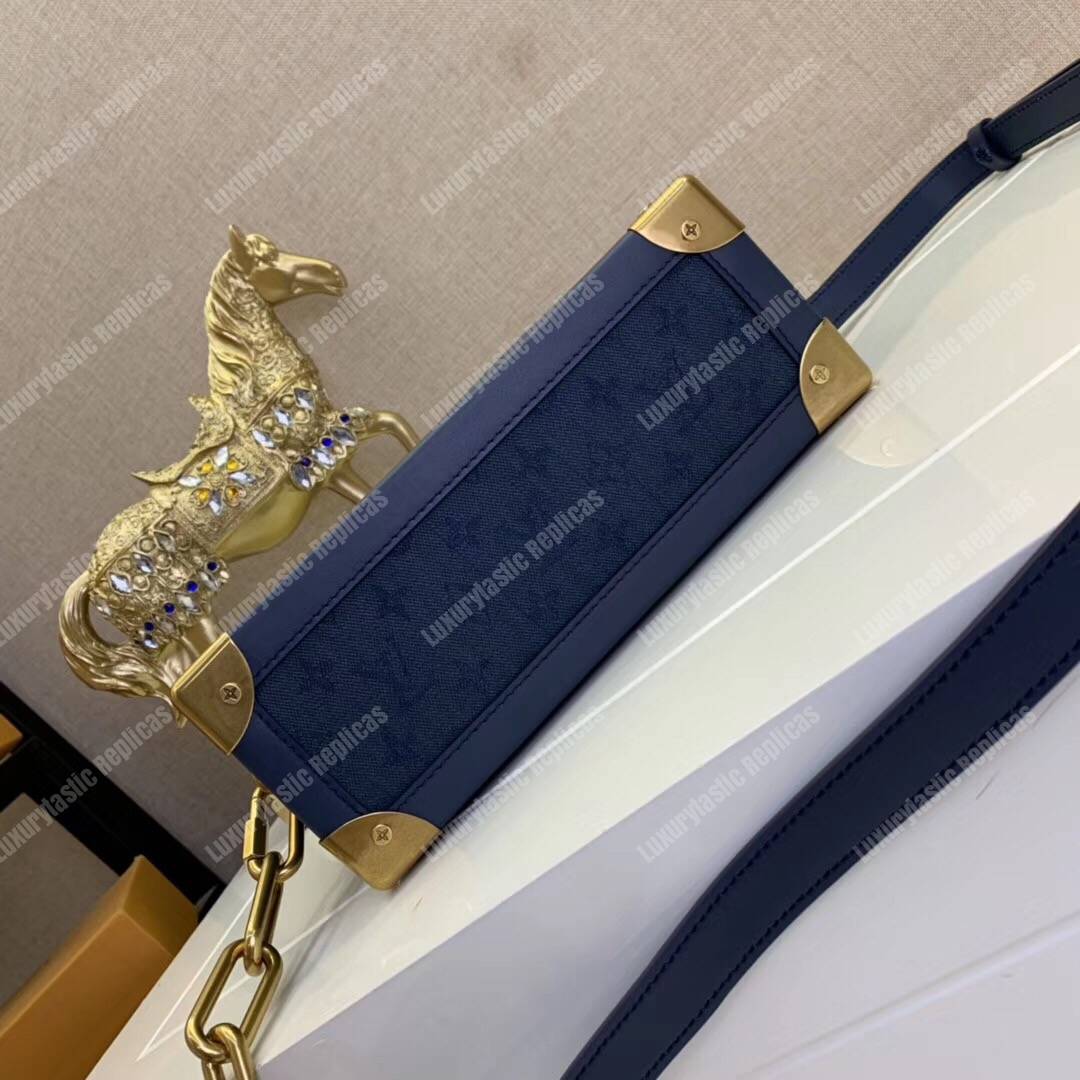 LV Soft Trunk Monogram Denim
