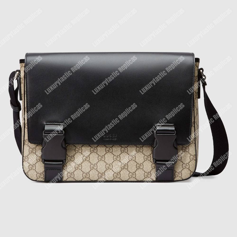 G*u*i gg sup*e messenger beige/ebony black
