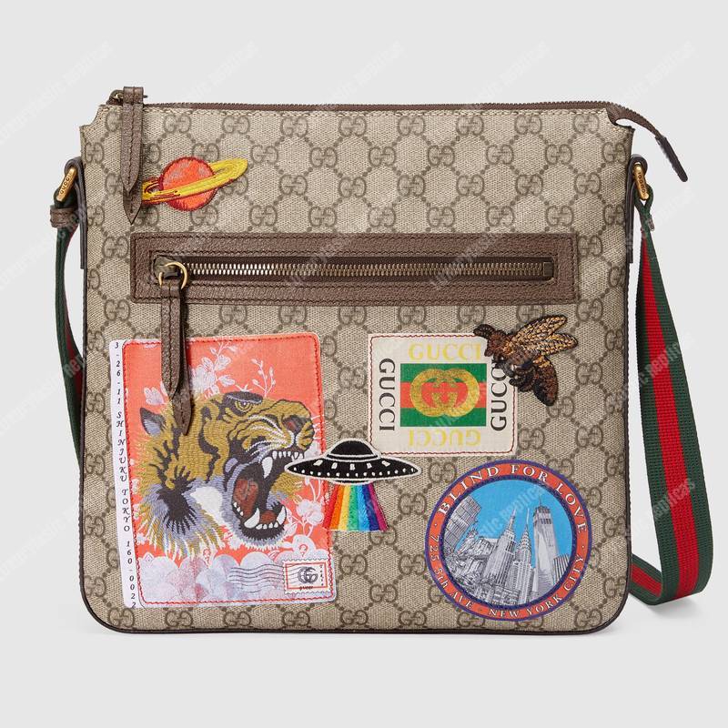 G*u*i courier soft gg sup*e messenger beige