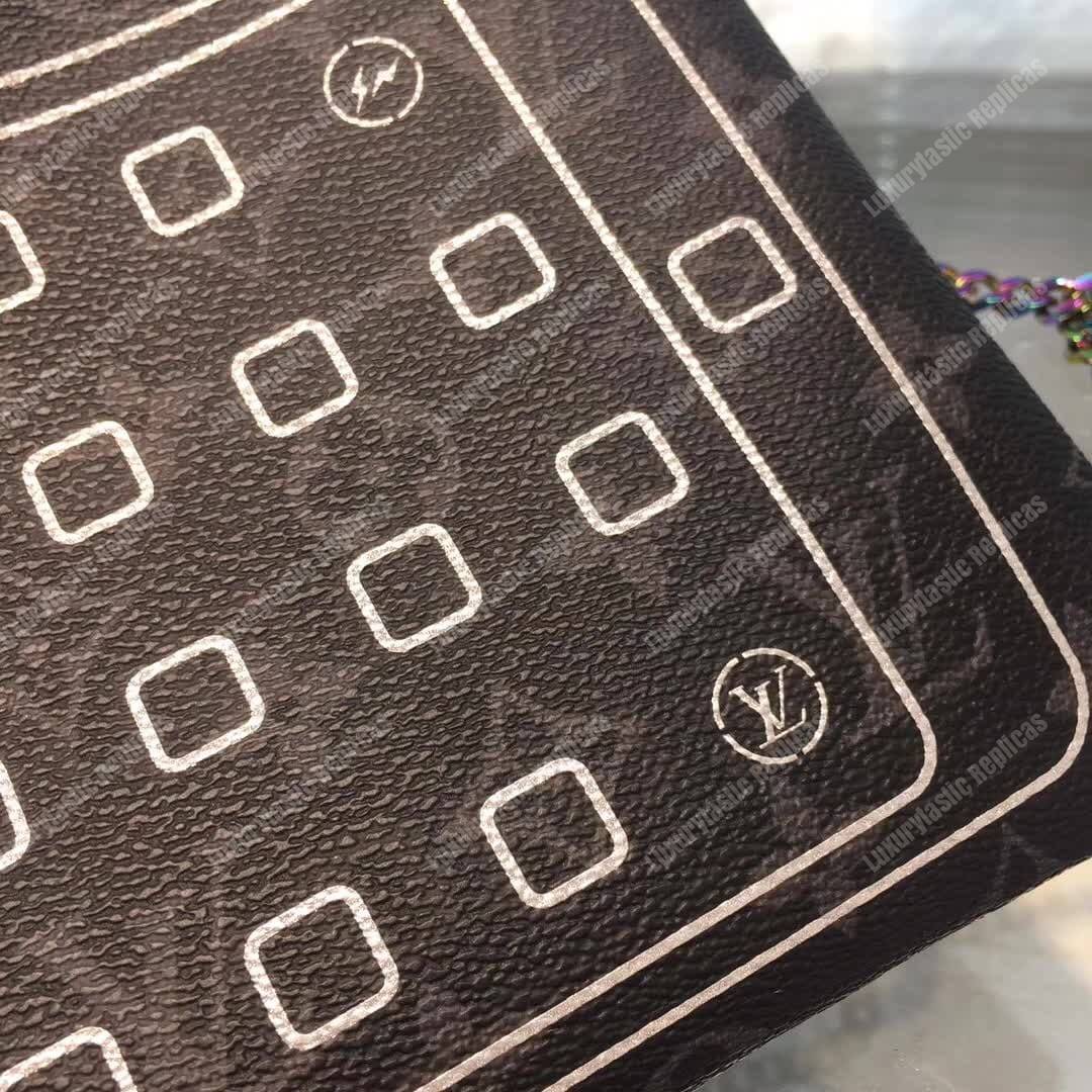 LV Ipad Pouch Monogram Eclipse Flash