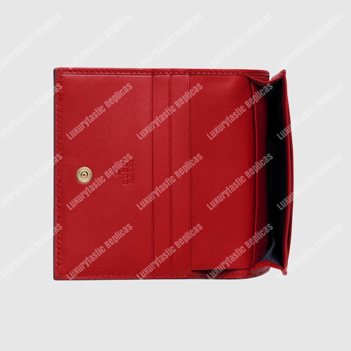 G*u*i gg blooms card case blue