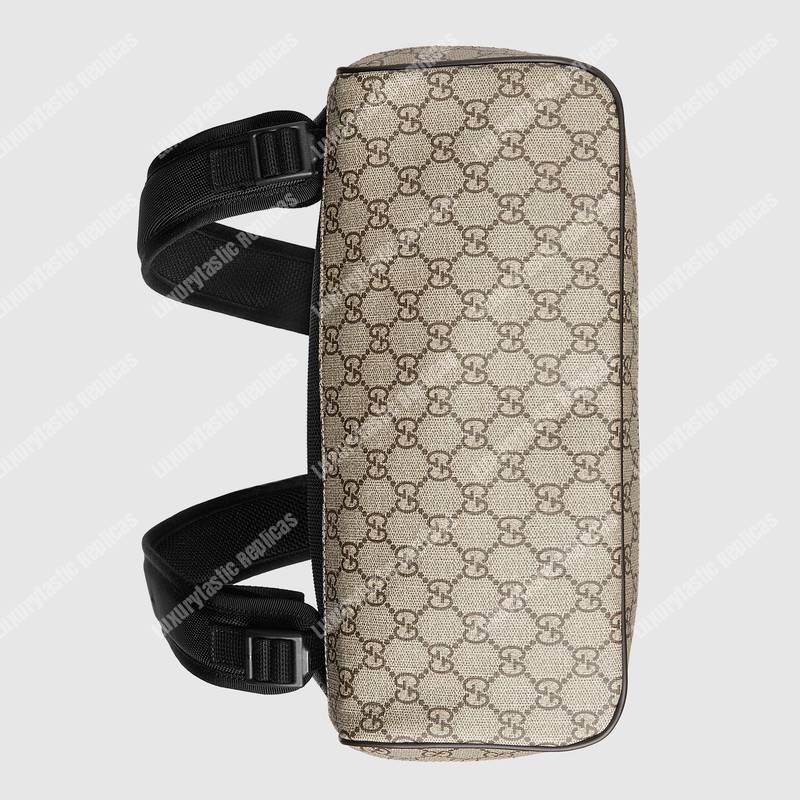 G*u*i bee print gg sup*e backpack