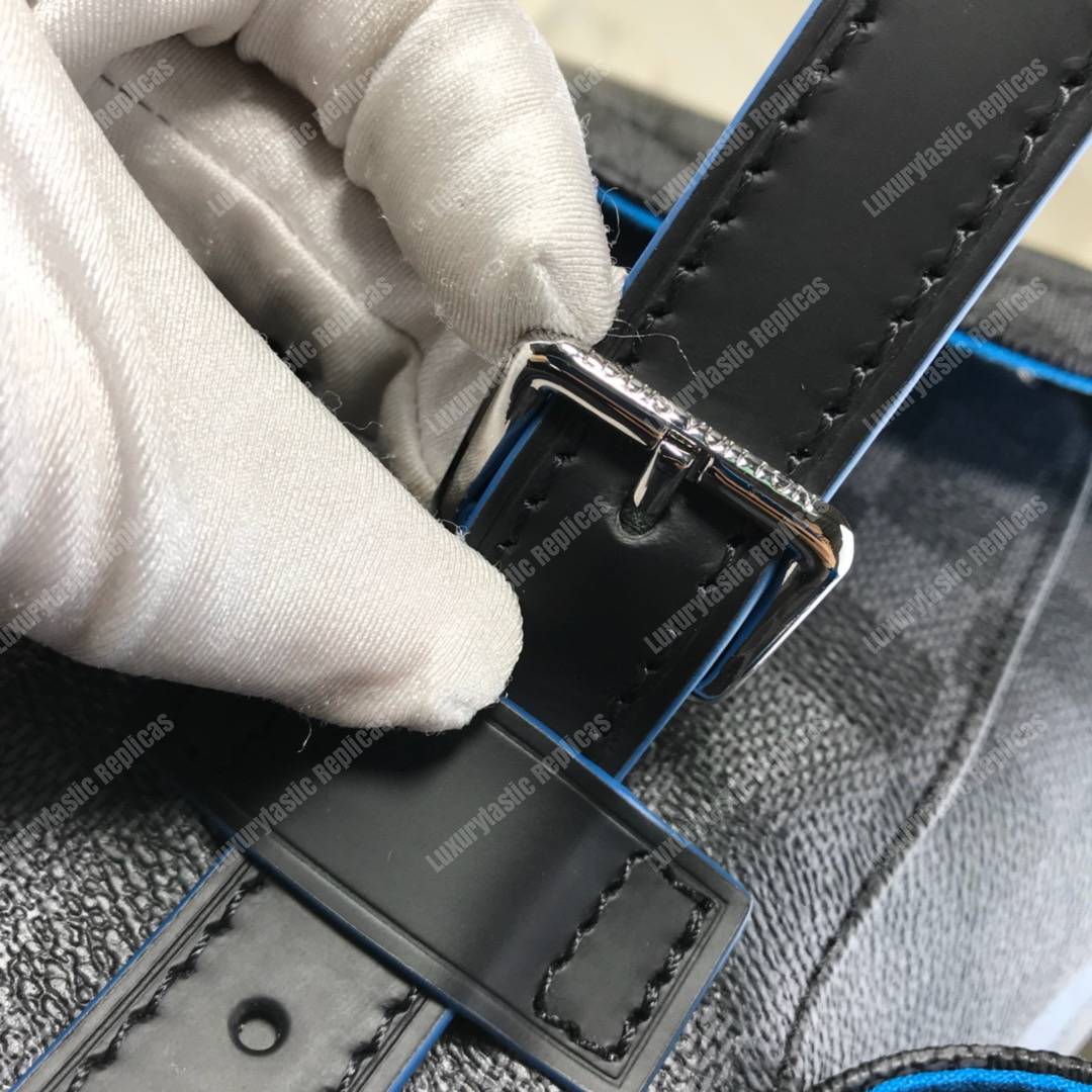 LV Christopher PM Damier Graphite Canvas Bleu