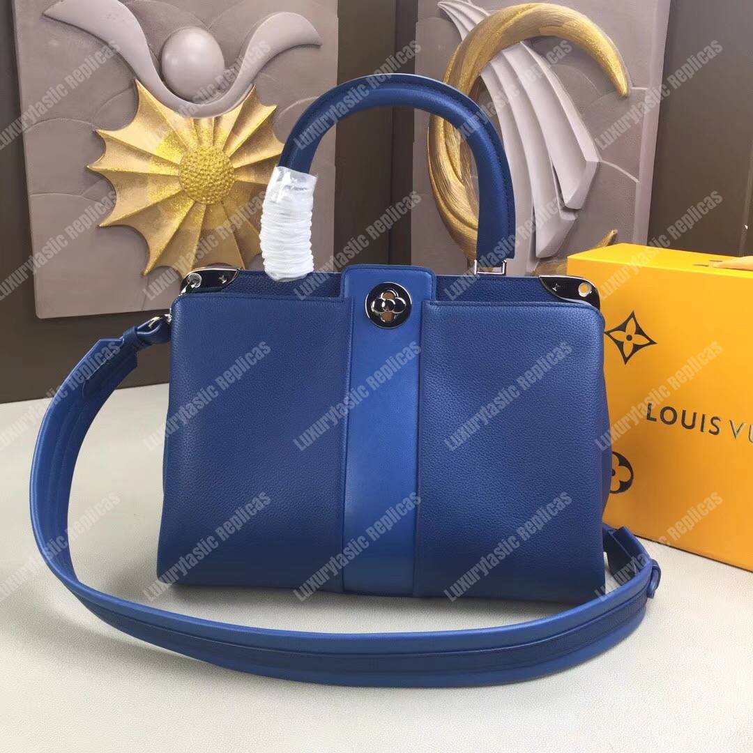 LV Astrid Veau Nuage Leather Bleu