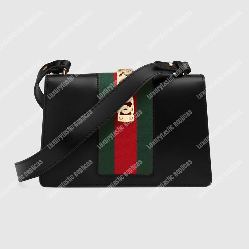G*u*i sylvie small shoulder bag black