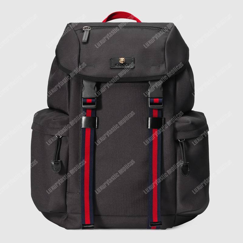 G*u*i techno canvas backpack