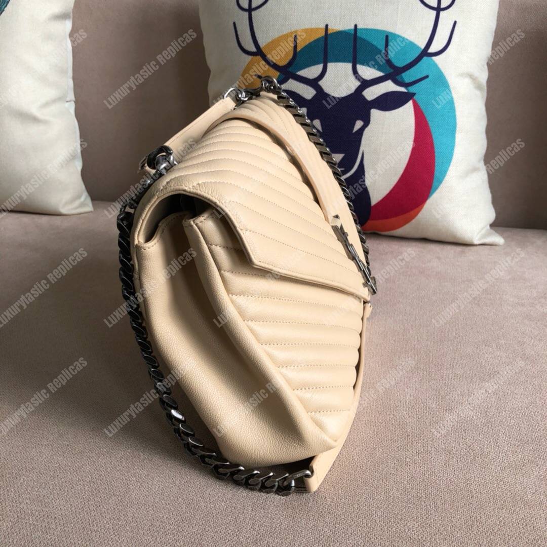Saint Laurent Large College In Powder