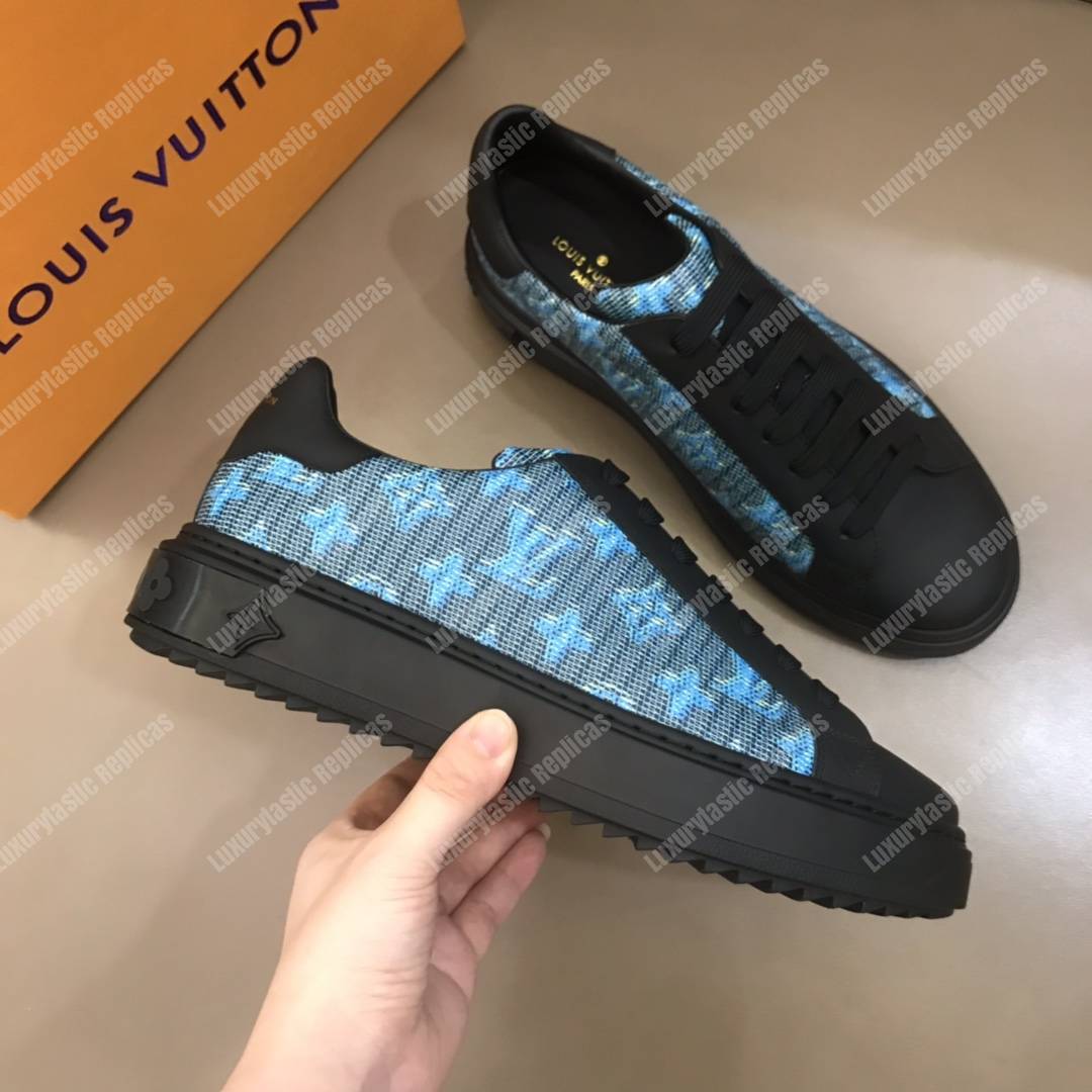 LV Match-up Sneaker Monogram Pop Blue