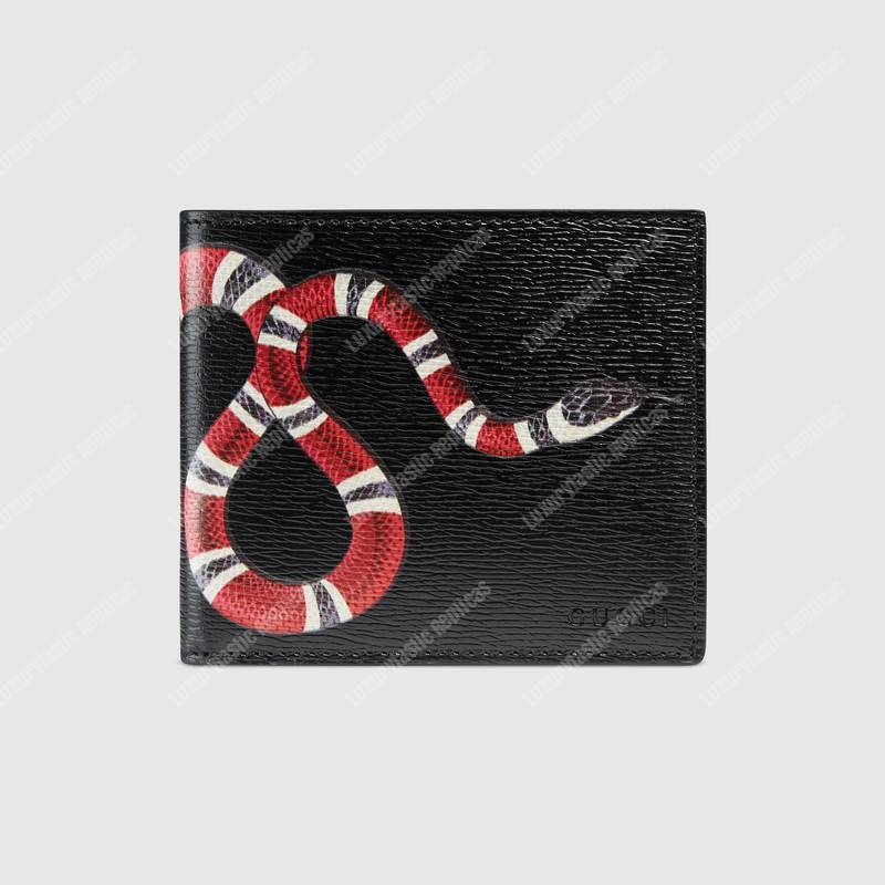 G*u*i kingsnake leather wallet