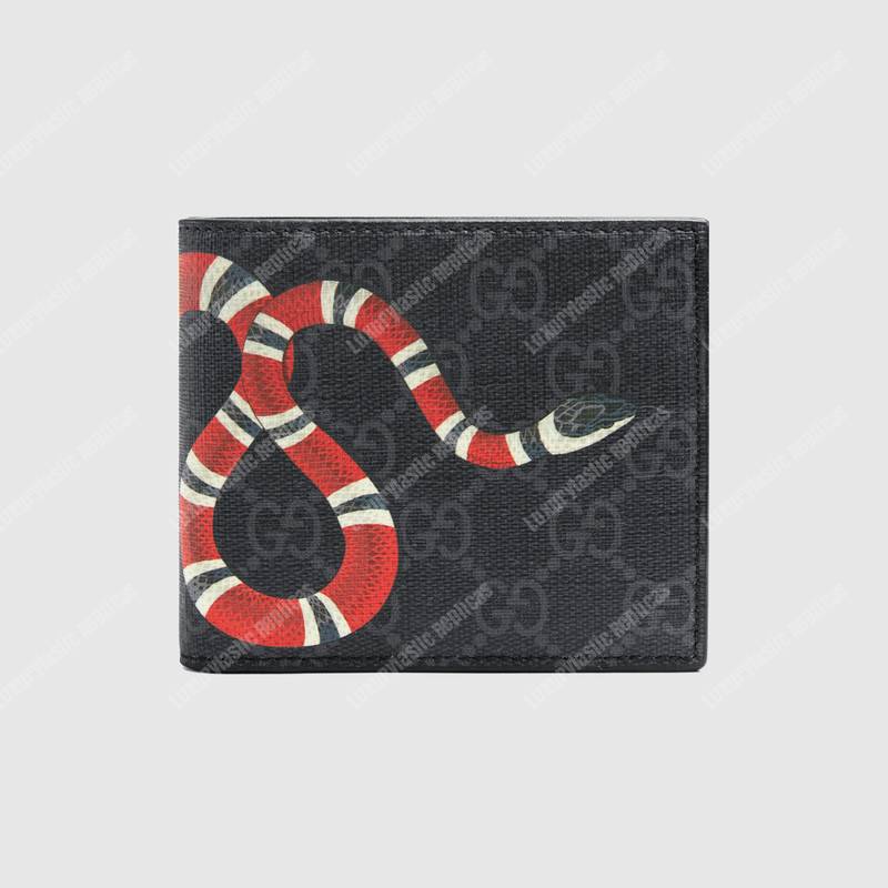 G*u*i kingsnake gg sup*e wallet black