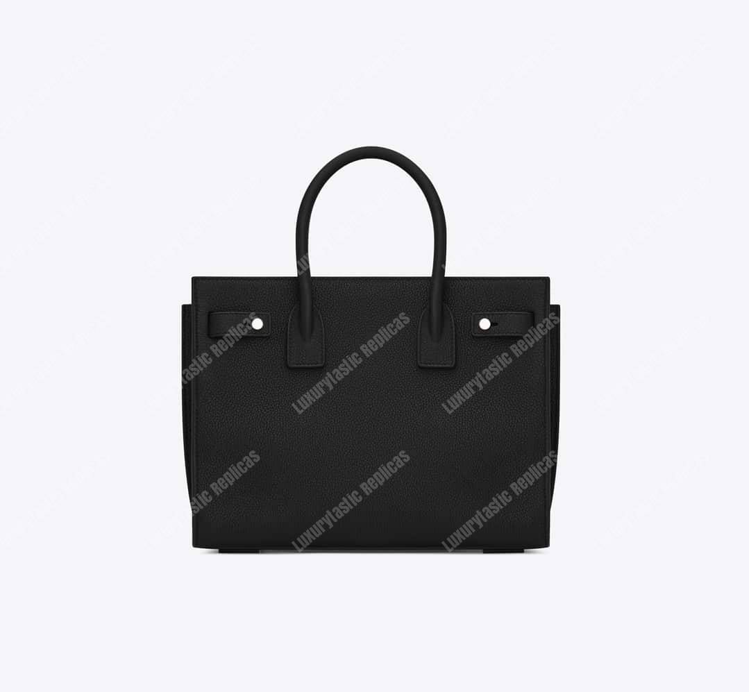 Saint Laurent Sac De Jour Baby Grained Leather Black