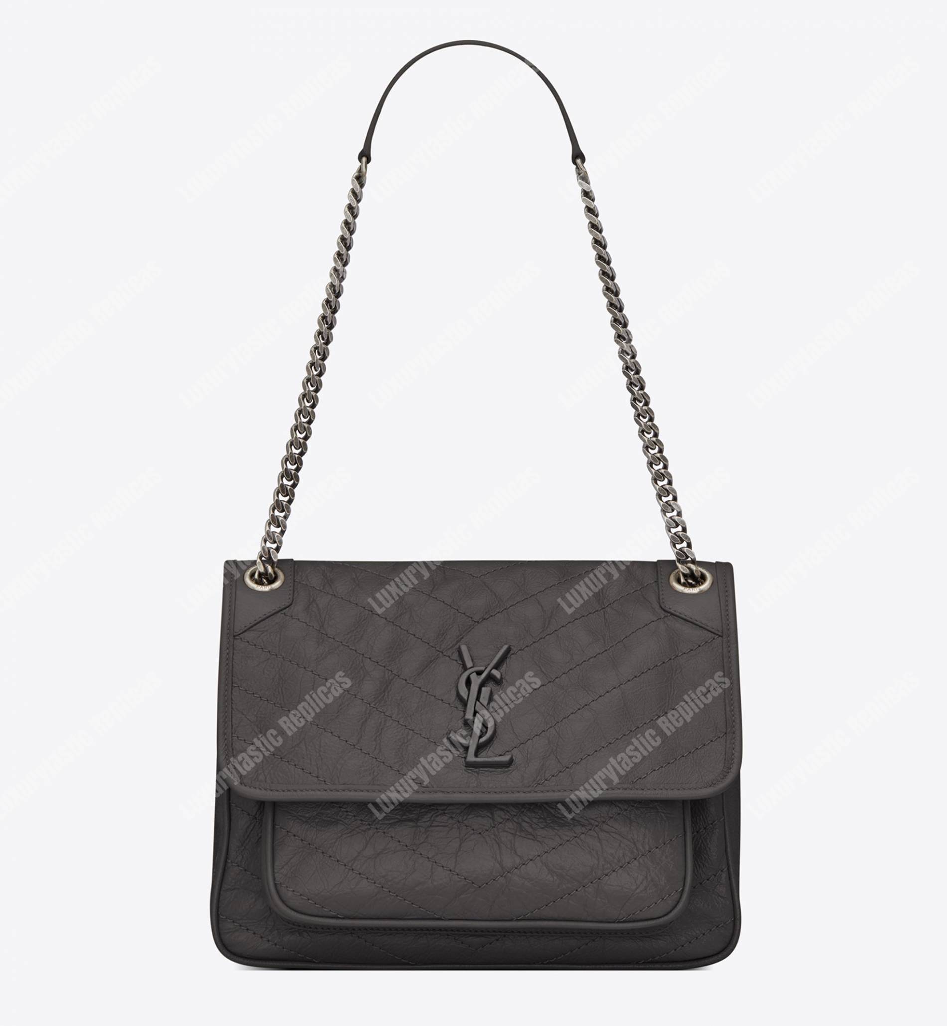 Saint Laurent Niki Medium Storm Vintage