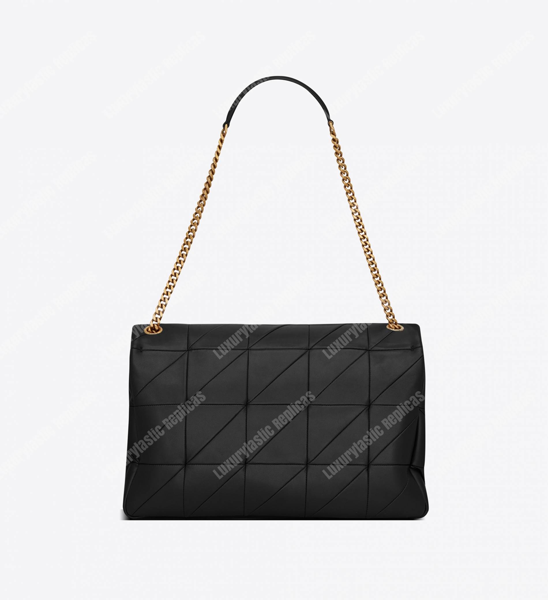 Saint Laurent Jamie Giant Black “CARRÉ RIVE GAUCHE “