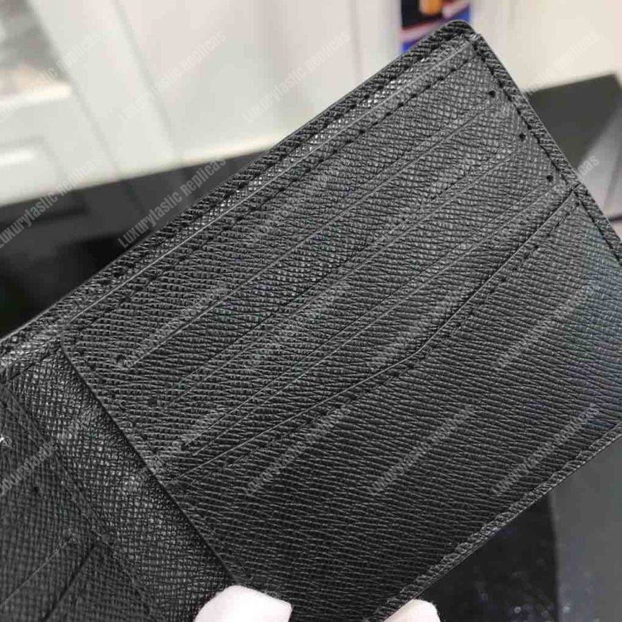 LV Slender Wallet Damier Graphite Pixel