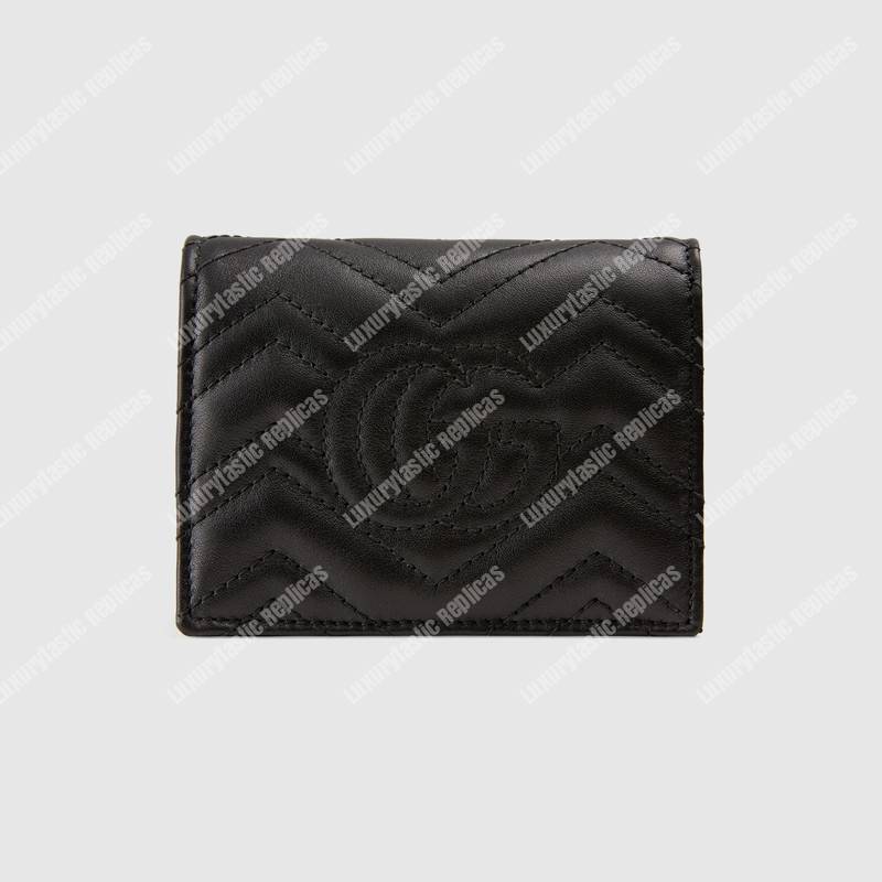 G*u*i gg marmont cicada stud card case wallet