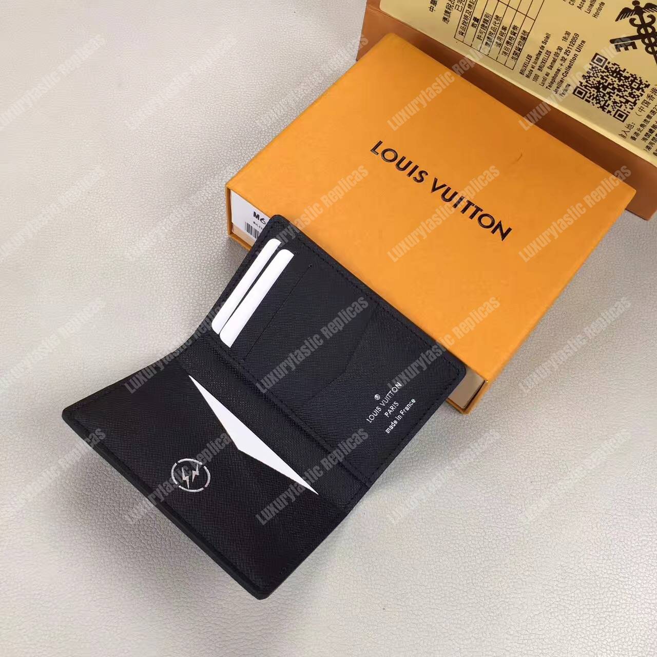 LV Pocket Organizer Monogram Eclipse Canvas