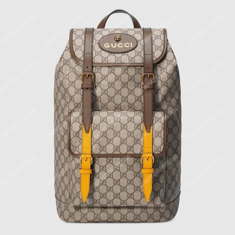 G*u*i soft gg sup*e backpack beige/ebony