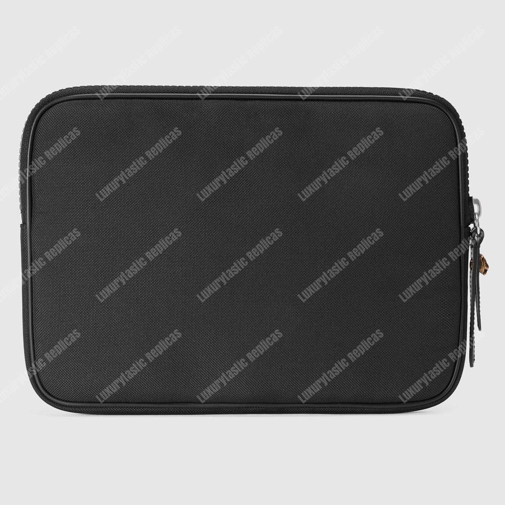 G*u*i techno canvas tablet case with embroidery butterfly