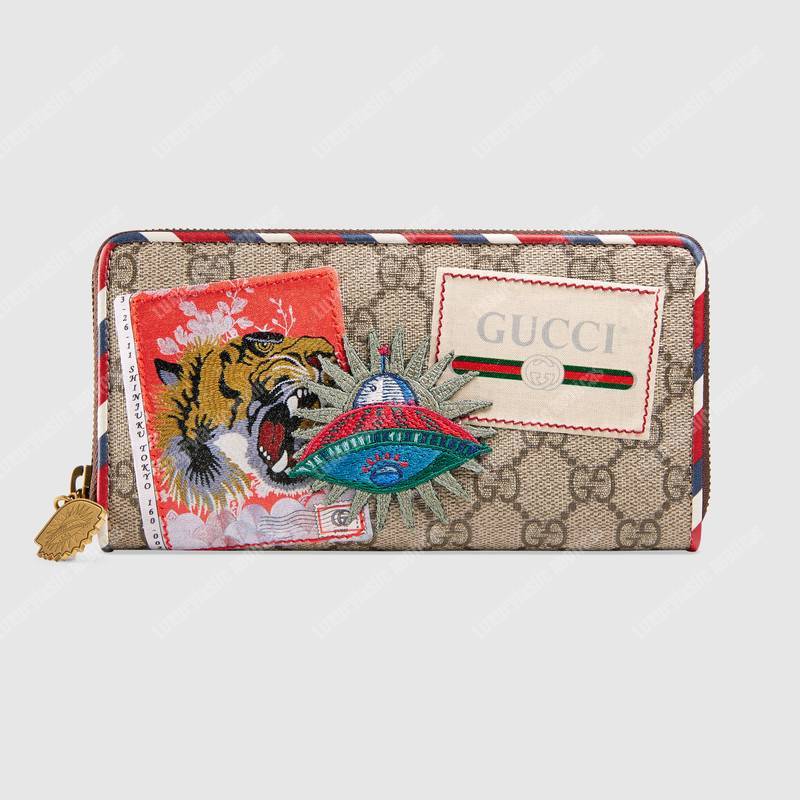 G*u*i courier gg sup*e zip around wallet