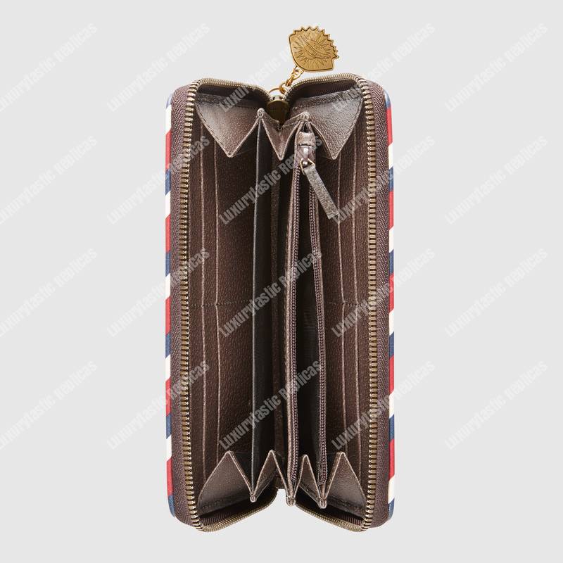 G*u*i courier gg sup*e zip around wallet