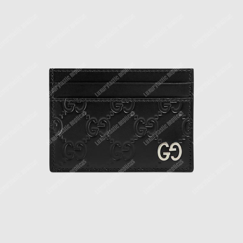 G*u*i signature card case black