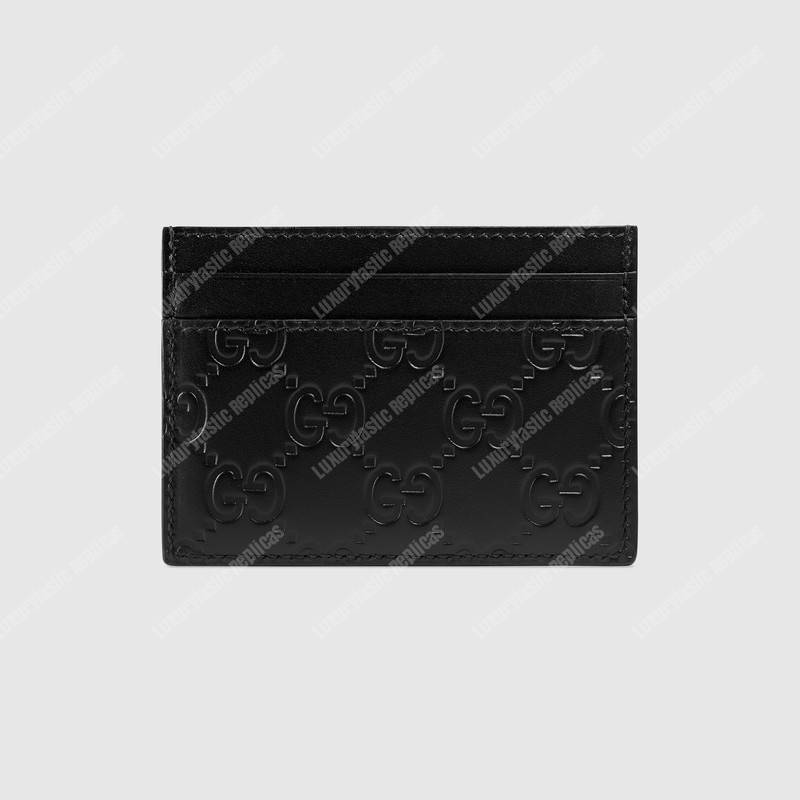 G*u*i signature card case black