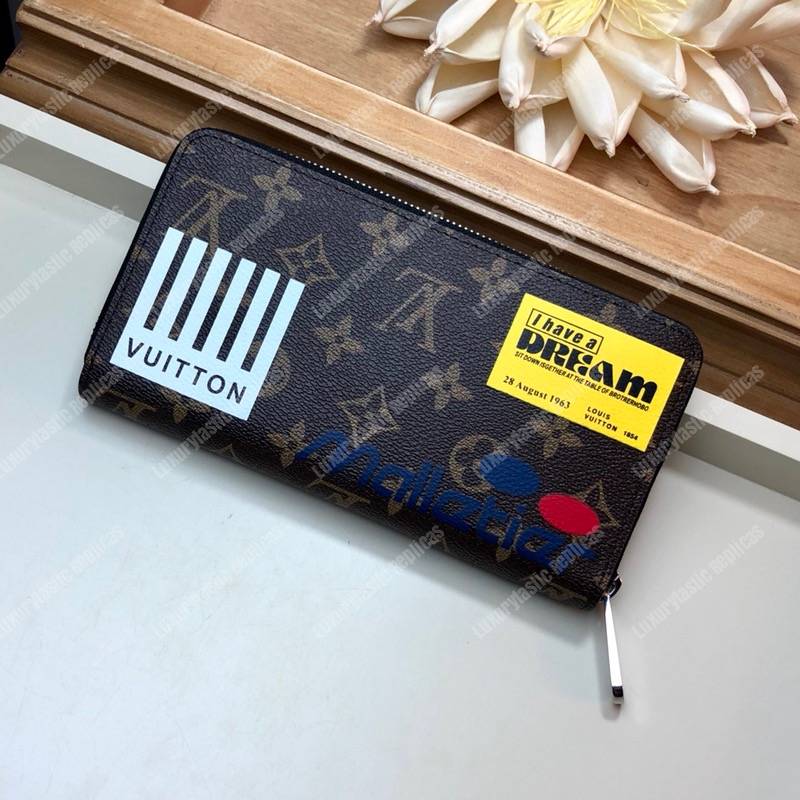 LV Zippy Organizer Monogram Marron