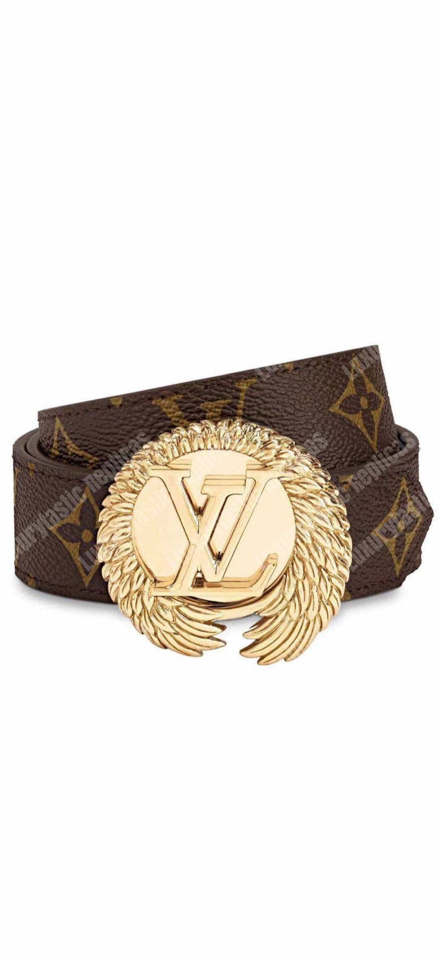 LV Circle 30mm Reversible Monogram Belt