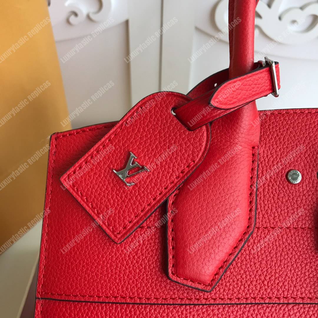 LV City Steamer MM Autres Cuirs Rubis