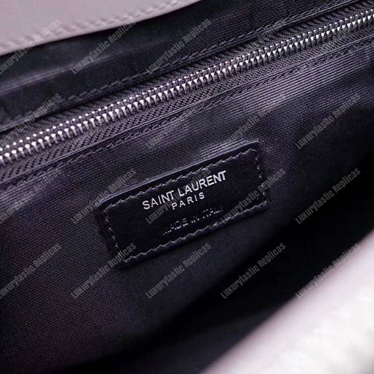 Saint Laurent Large Loulou Shopping Bag Earth Grey