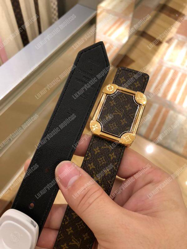 LV Malletier 25mm Reversible Belt