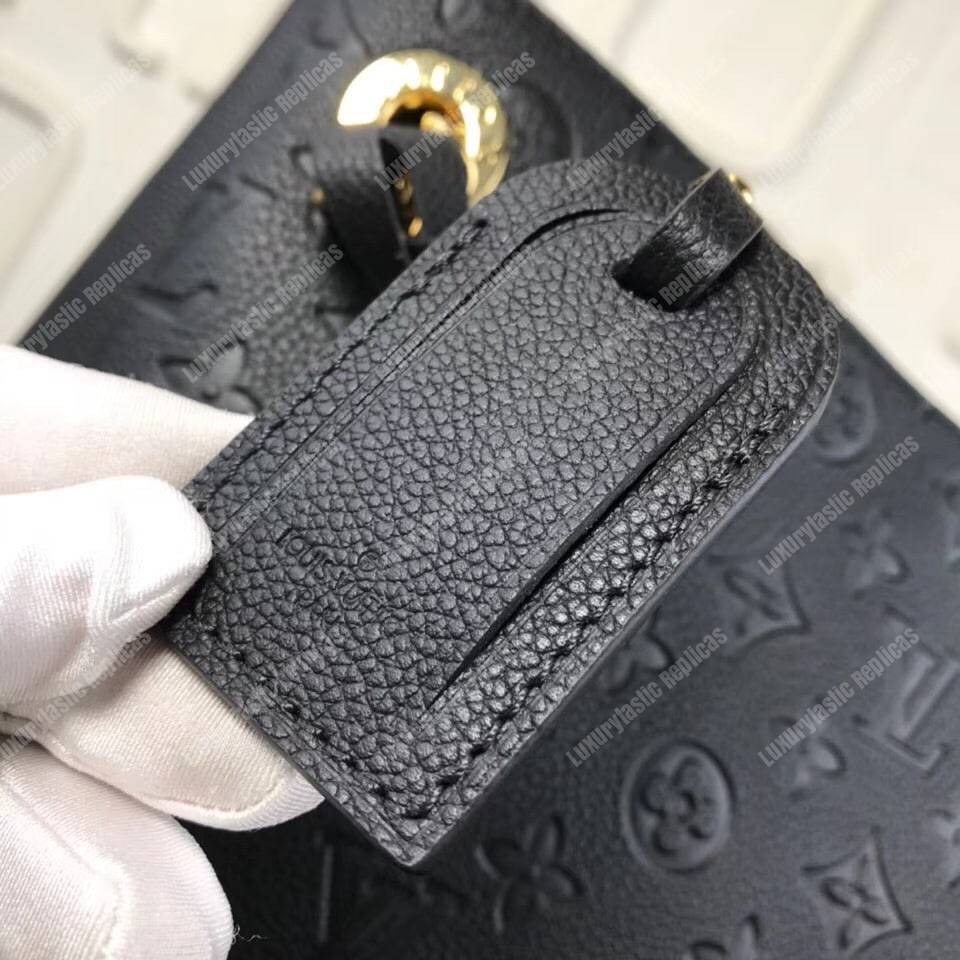 LV Surene MM Monogram Empreinte Leather Noir