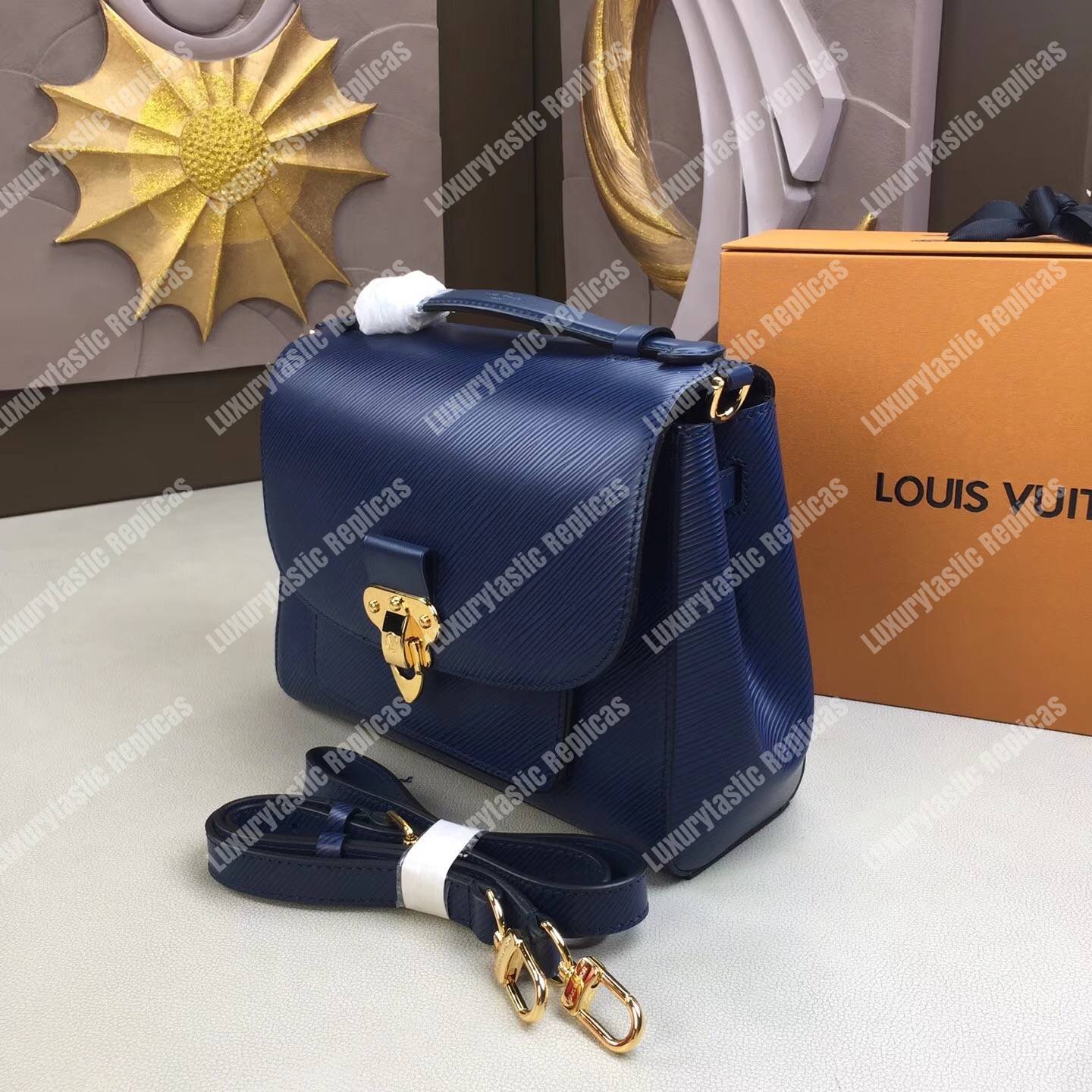 LV Boccador Bag Navy Blue