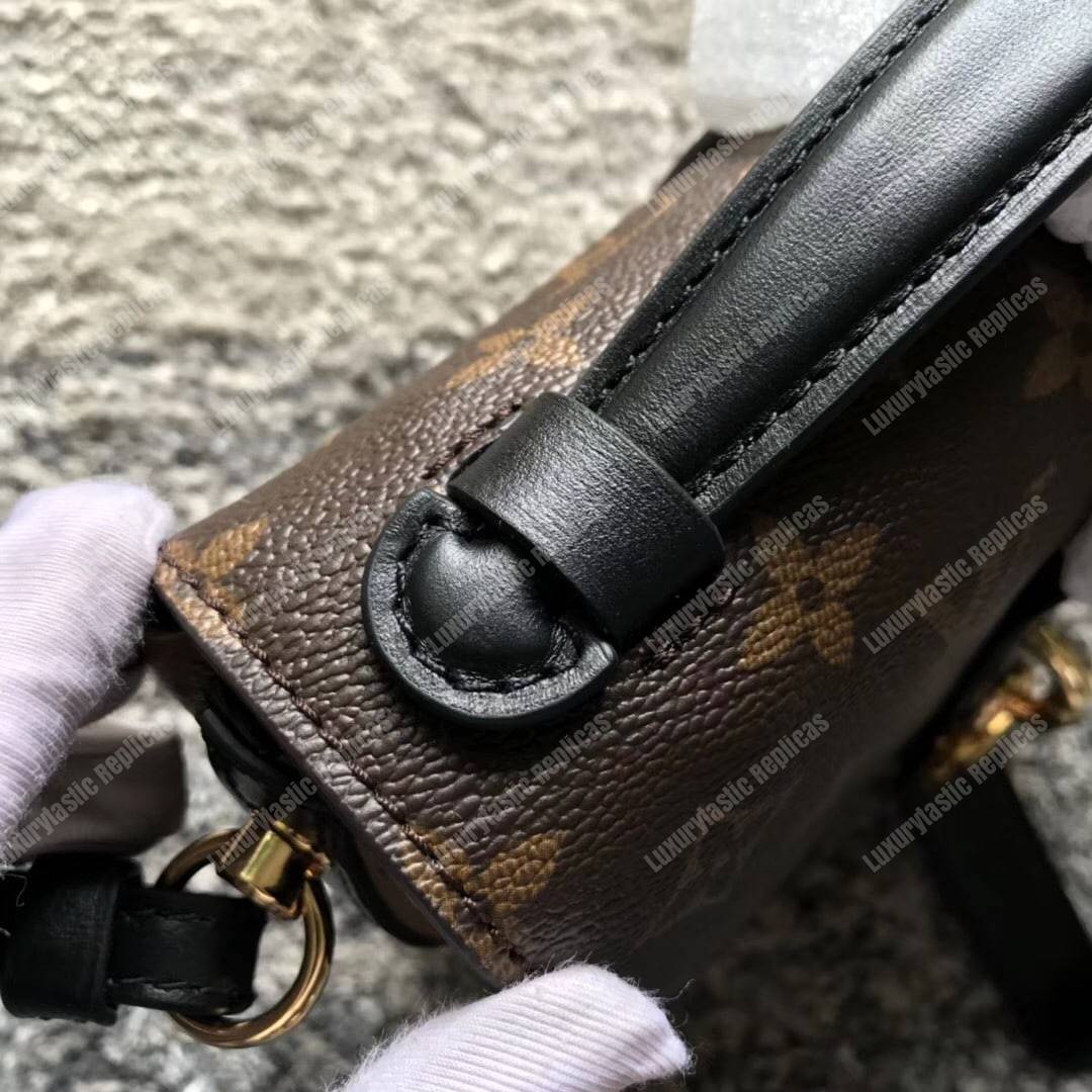 LV Chantilly Lock Monogram Noir