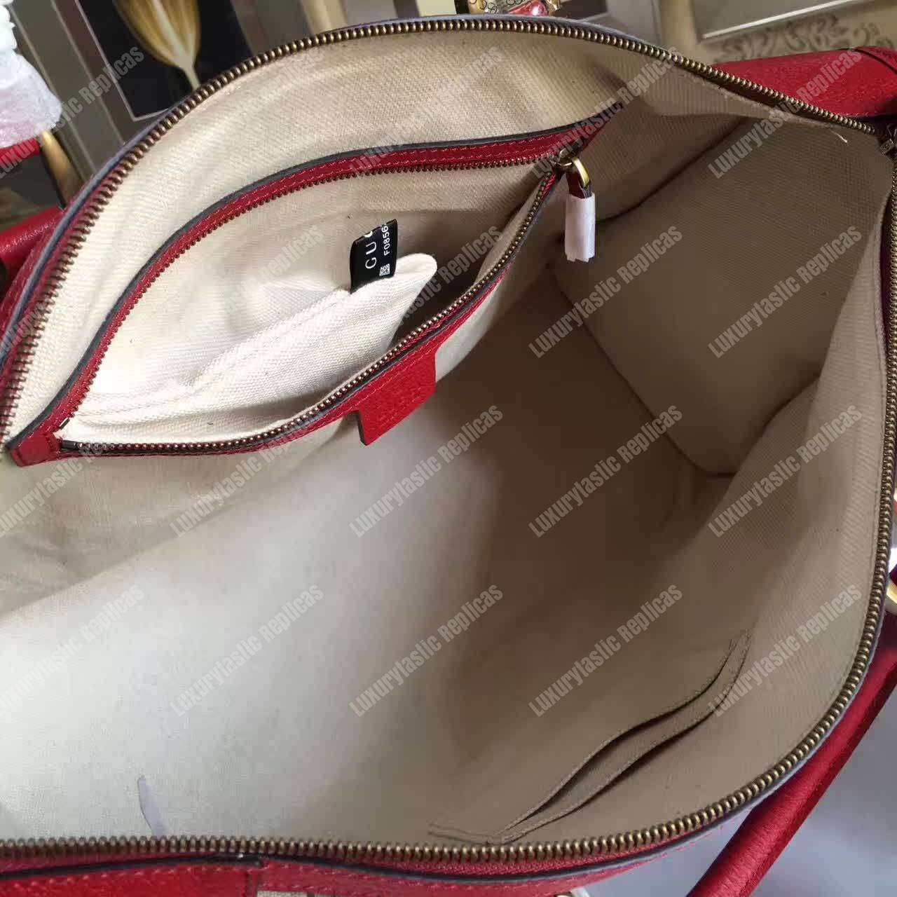 G*u*i soft gg sup*e duffle bag red