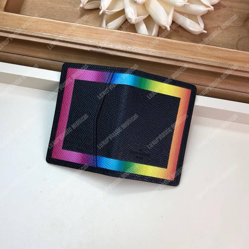 LV Abloh Pocket Organizer Taiga