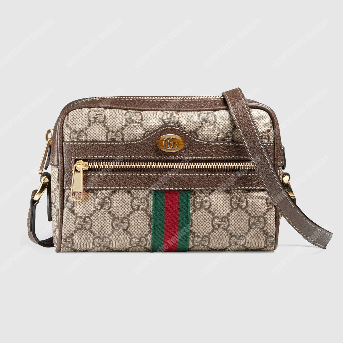 G*u*i ophidia gg sup*e mini bag beige/ebony