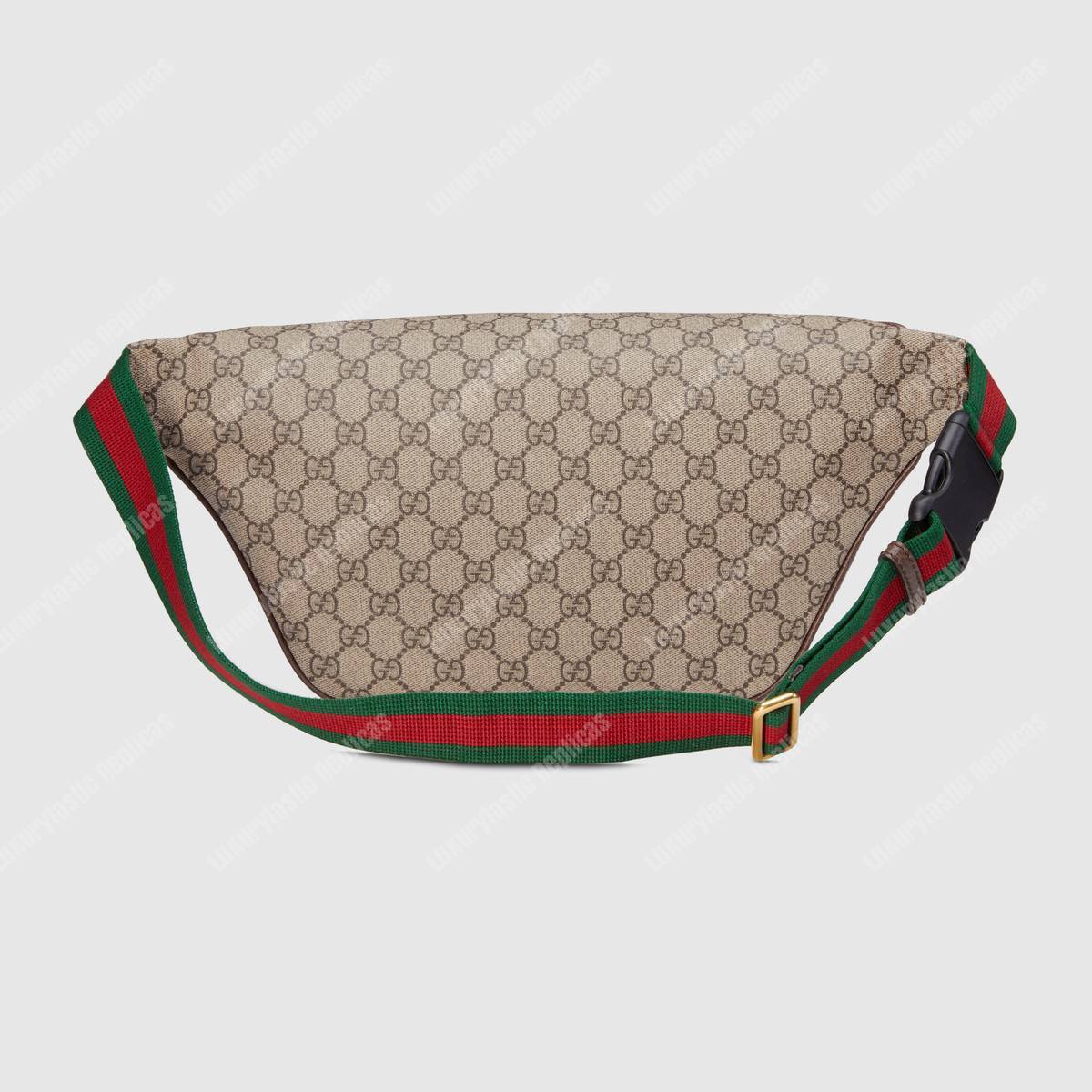 G*u*i courrier gg sup*e belt bag beige/ebony