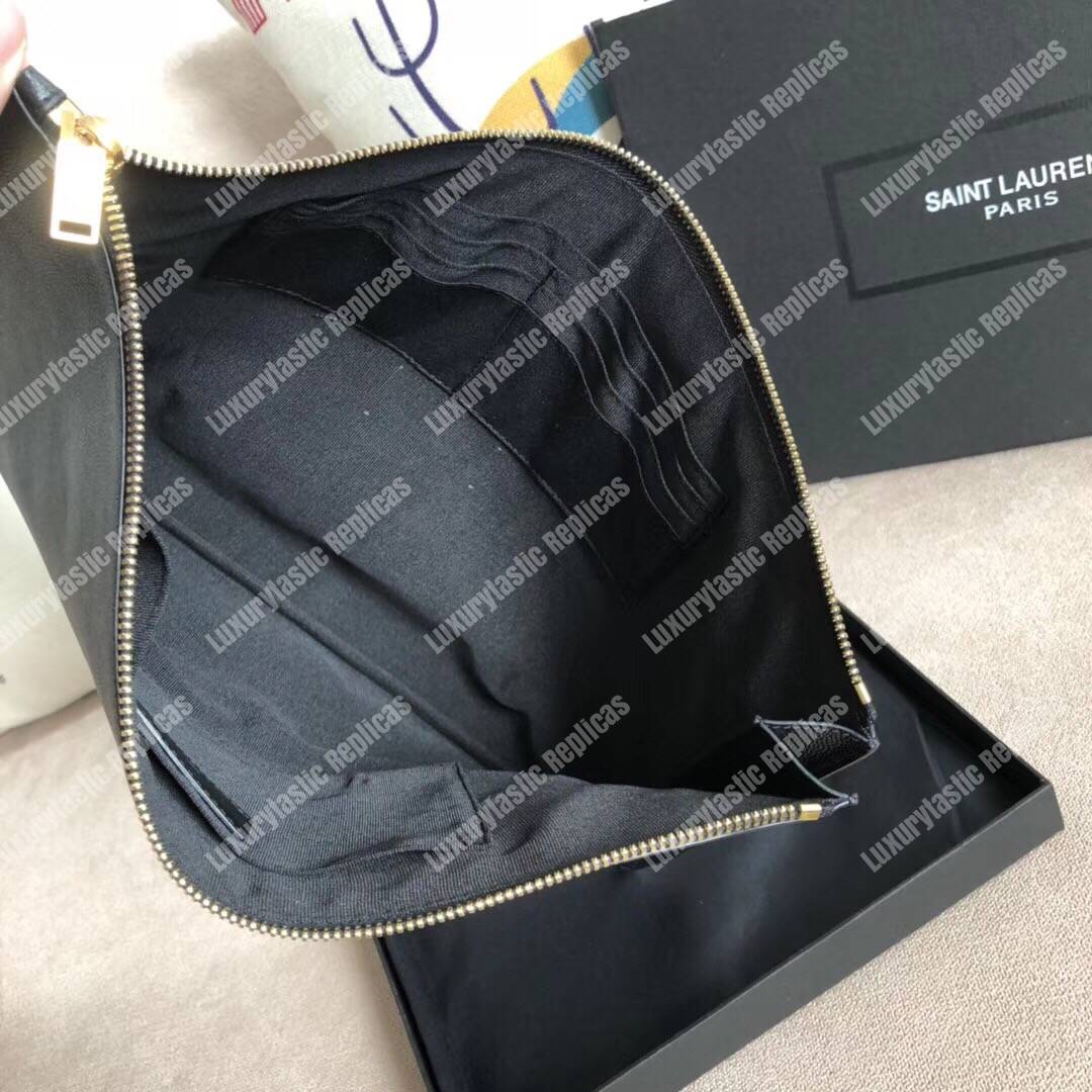 Saint Laurent Zipped Tablet Holder Black