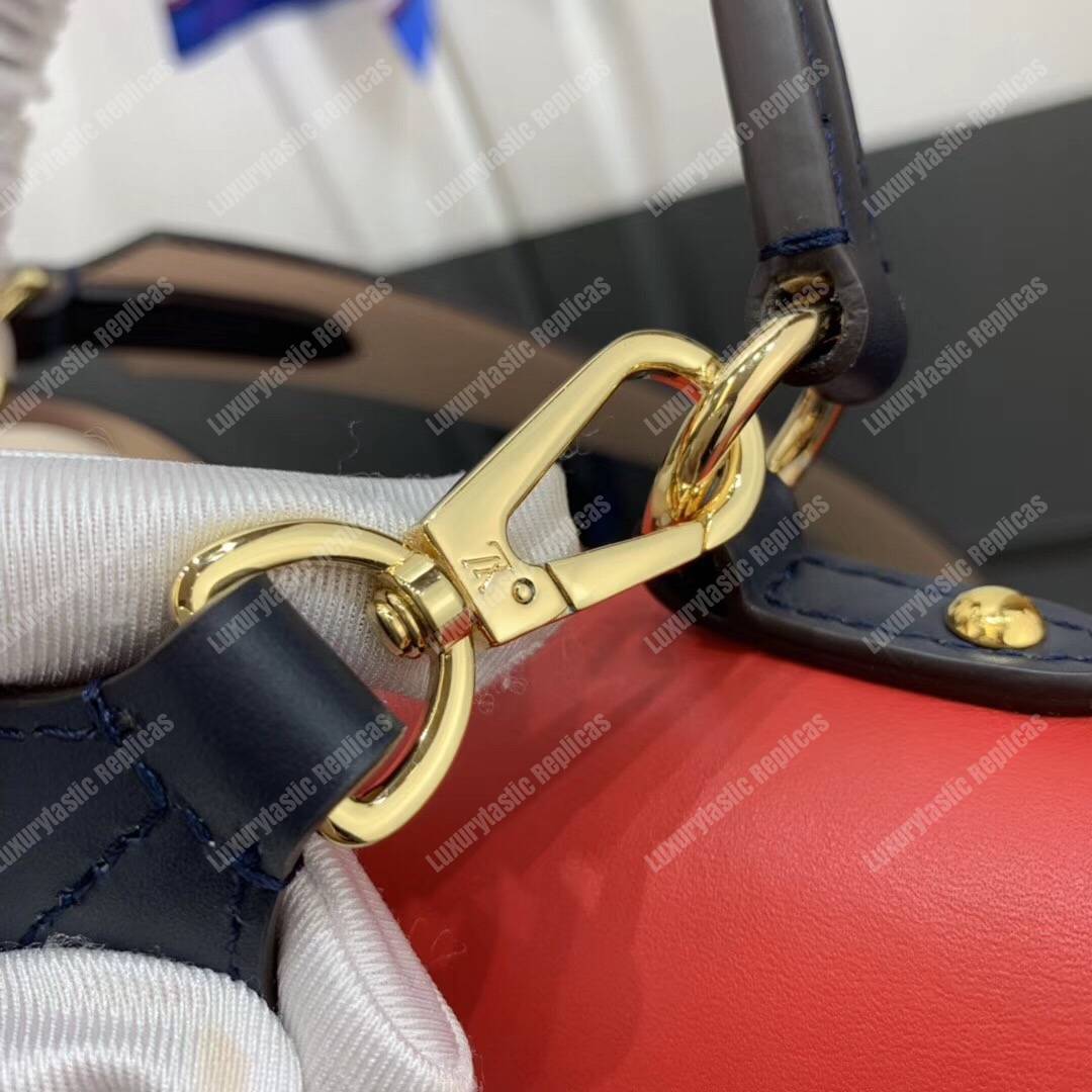 LV Cluny BB Handbag Monogram Lie de Vin Red