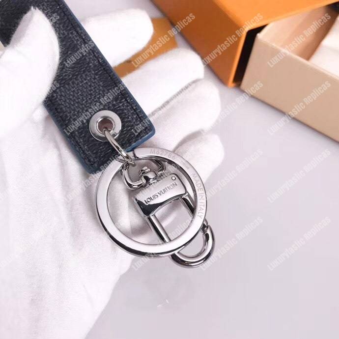 LV Epi Mix Bag Charm and Key Holder Orange