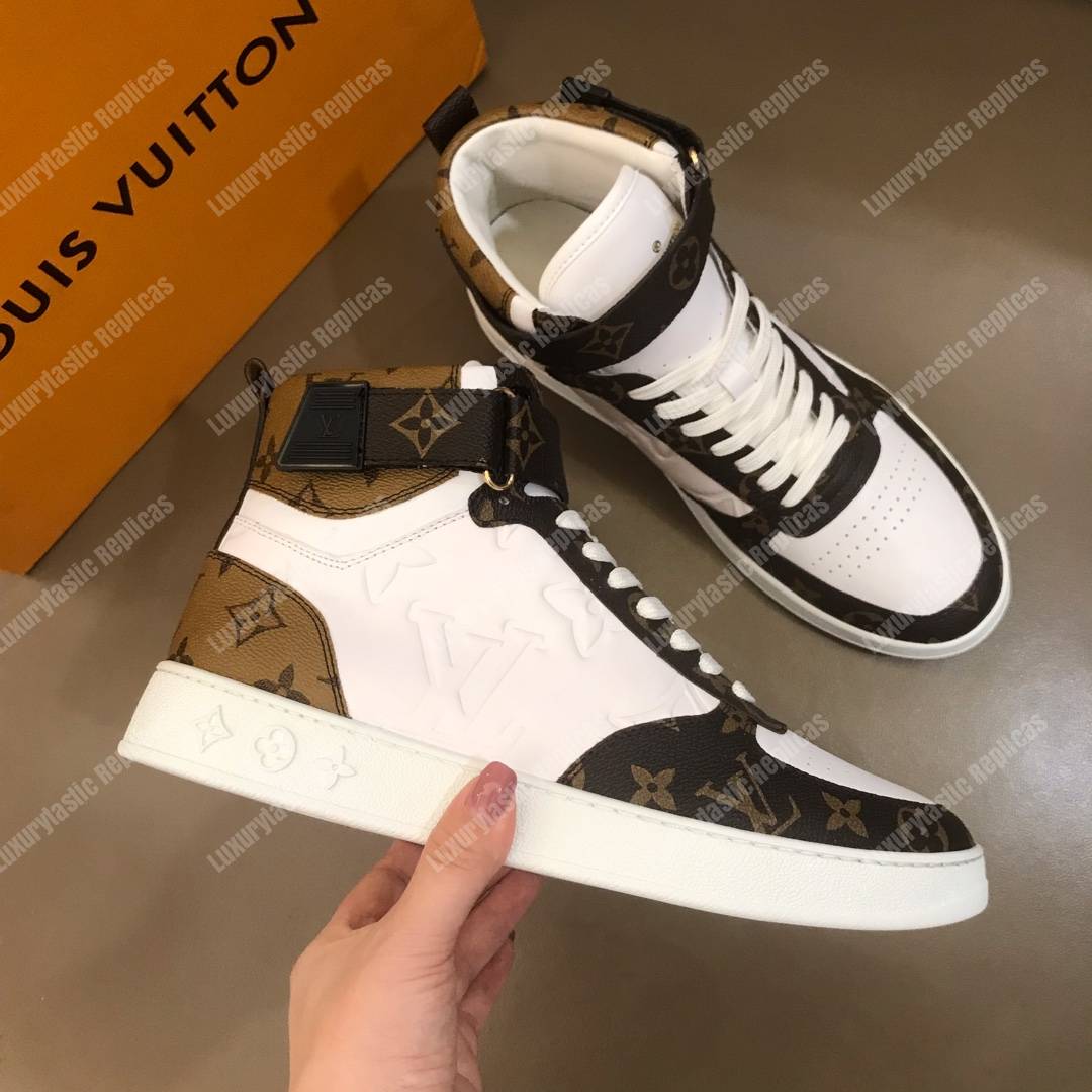 LV Rivoli Sneaker Boot Monogram Canvas