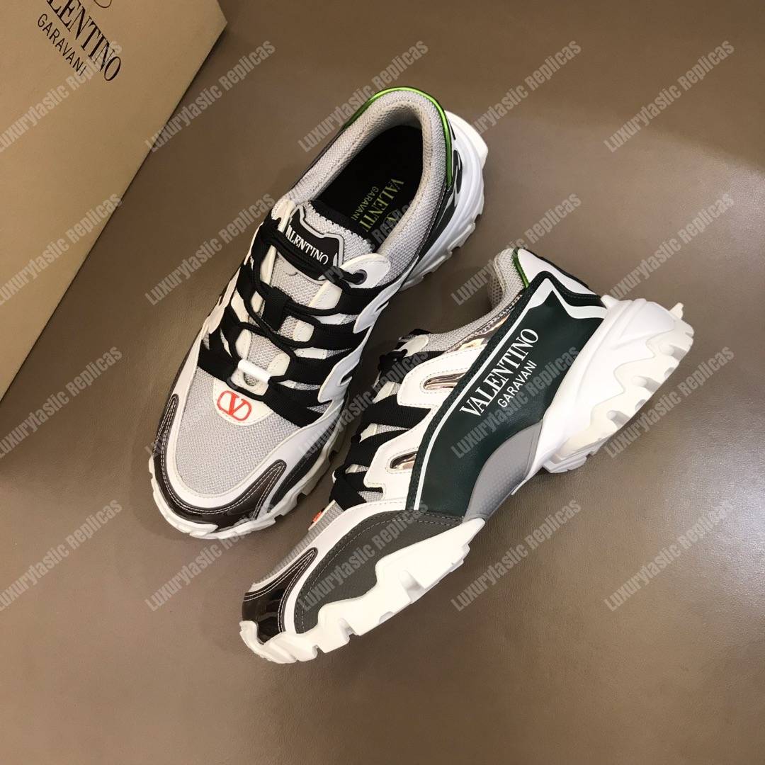 Valentino Climbers Sneaker Black/White