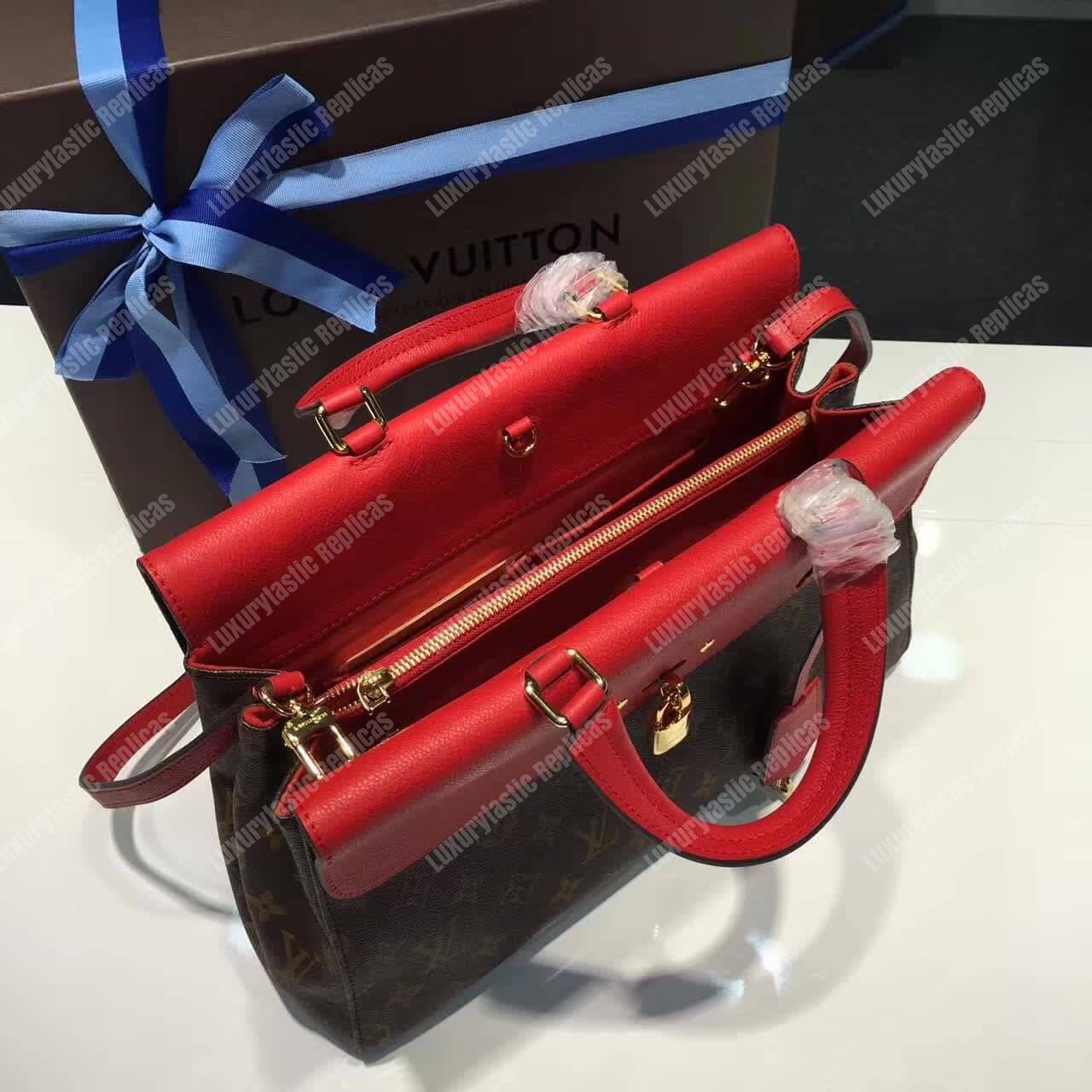 LV Venus Bag Monogram Canvas Red