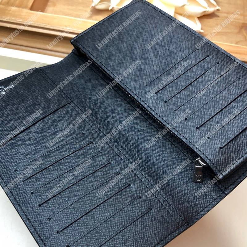 LV Brazza Wallet Monogram Marron