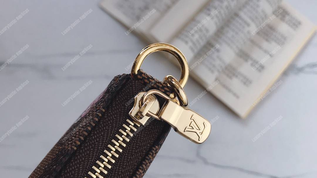 LV Mini Pochette Eiffel Tower Print