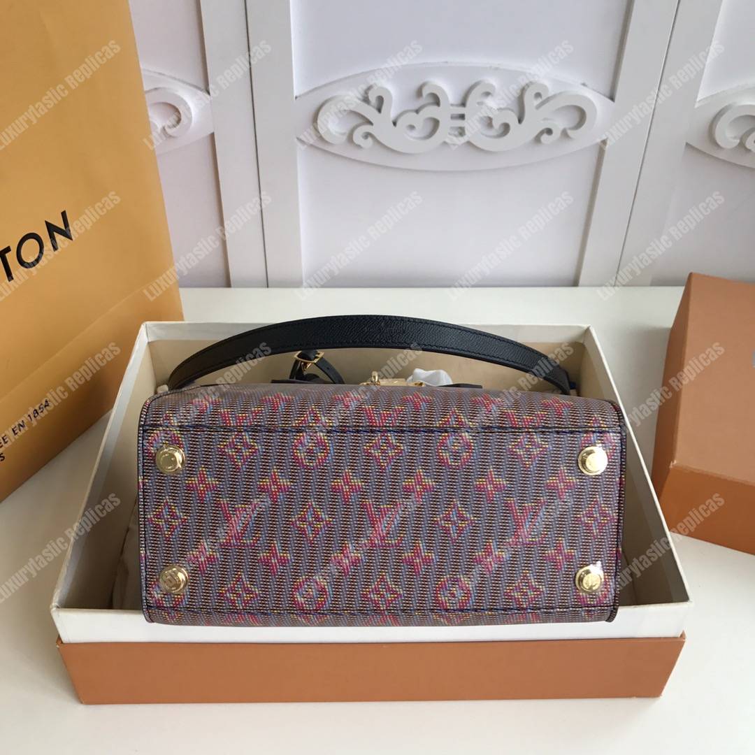 LV City Steamer PM Red Black