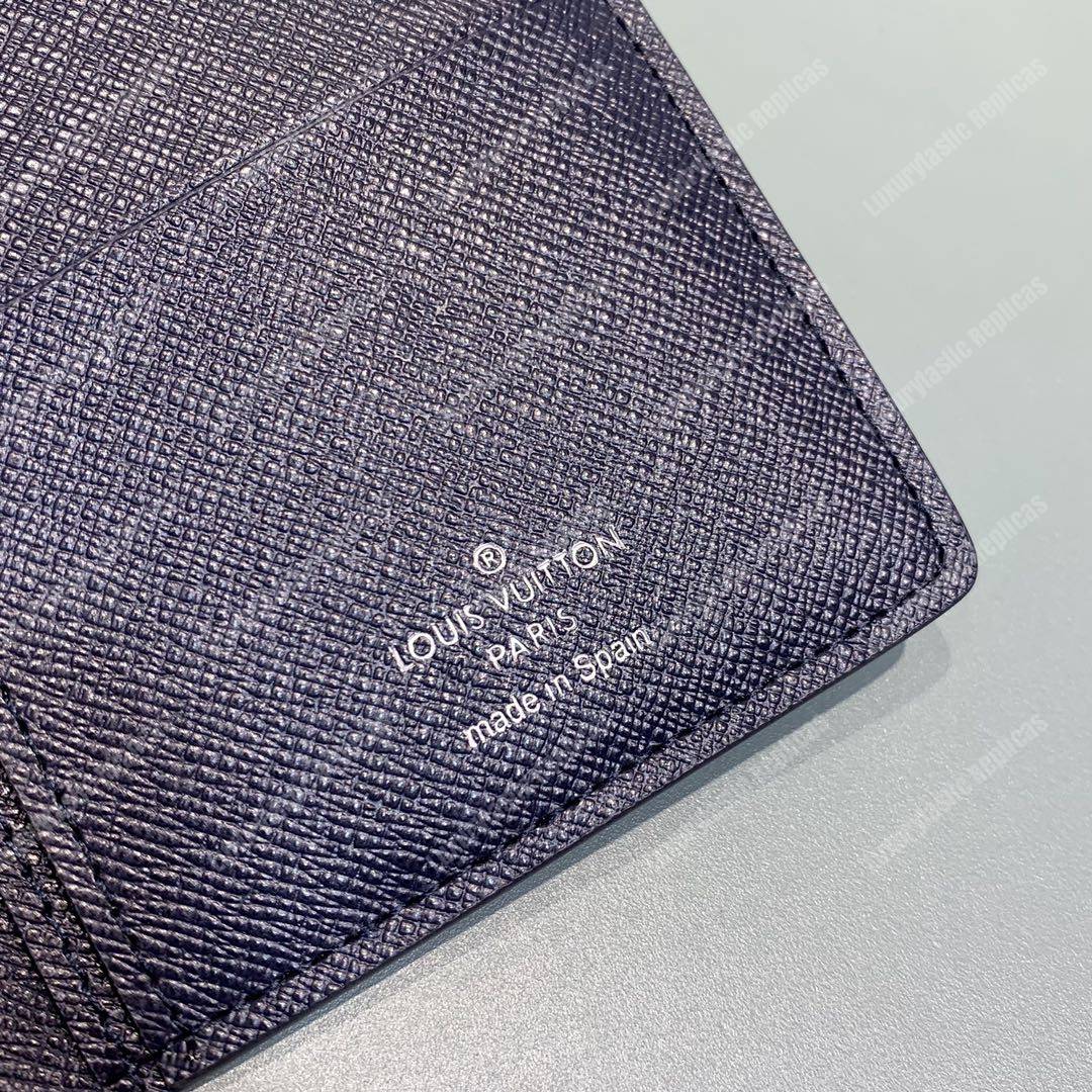 LV Brazza Wallet Blue