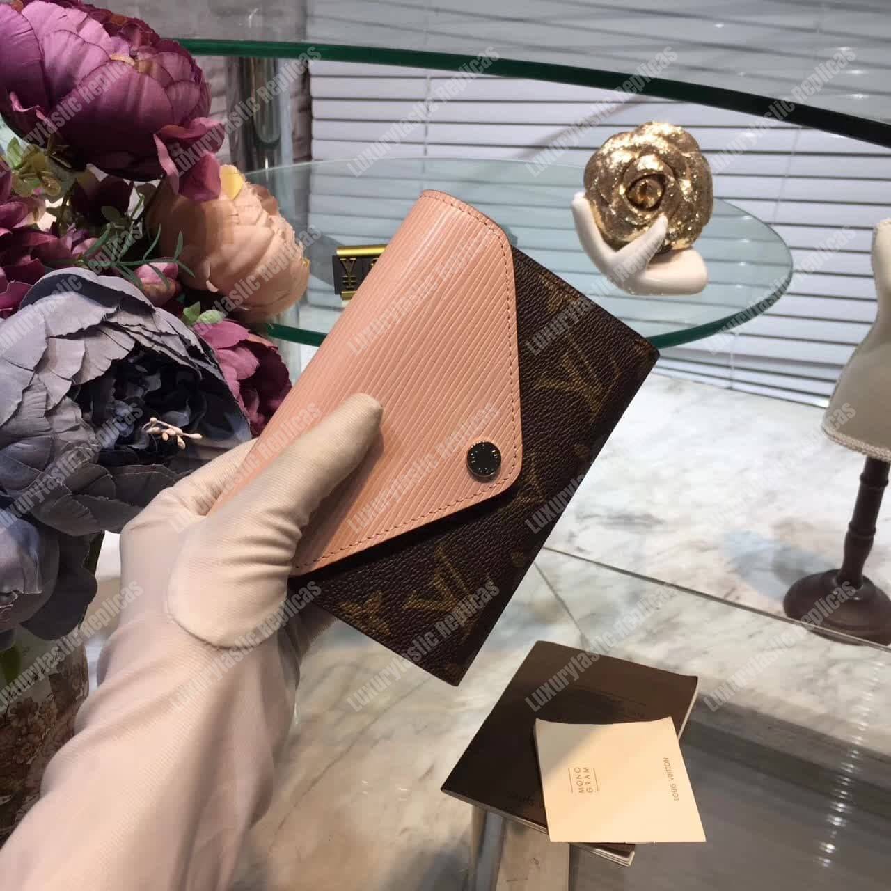 LV Marie Lou Compact Wallet Magnolia